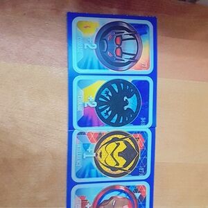 Marvel Kids Trading Cards - Blue, Yellow, Red